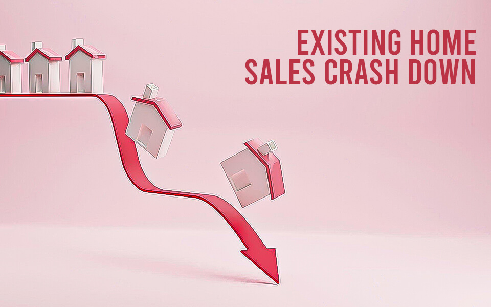 Consumer confidence in the United States rises, but existing home sales crash down