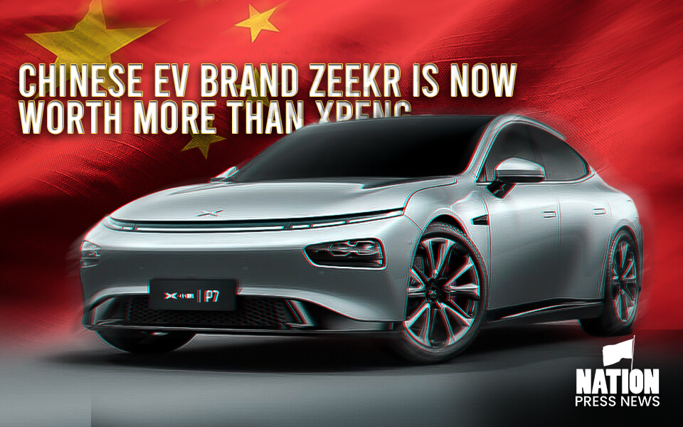 Chinese EV brand Zeekr is now worth more than Xpeng