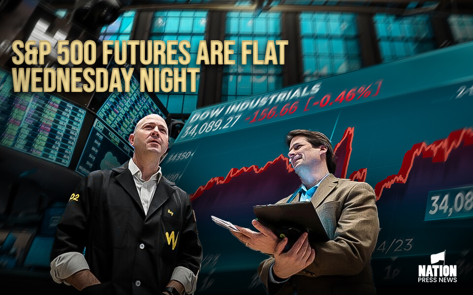 S&P 500 futures are flat Wednesday night as traders digest earnings, latest data