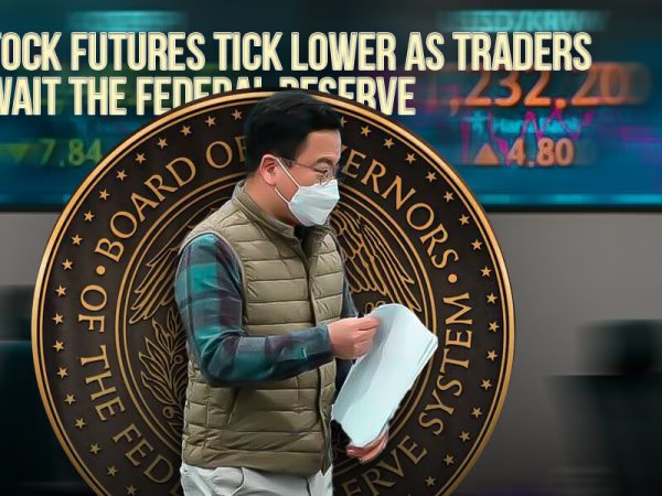 Stock futures tick lower as traders await the Federal Reserve’s latest rate hike decision