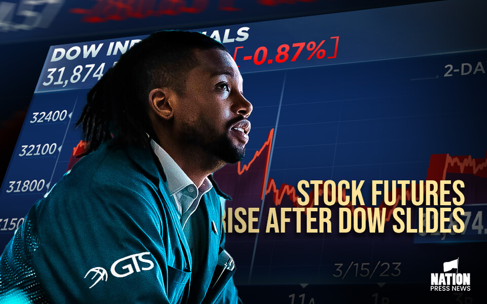 Stock futures rise after Dow slides five straight days on bank rout