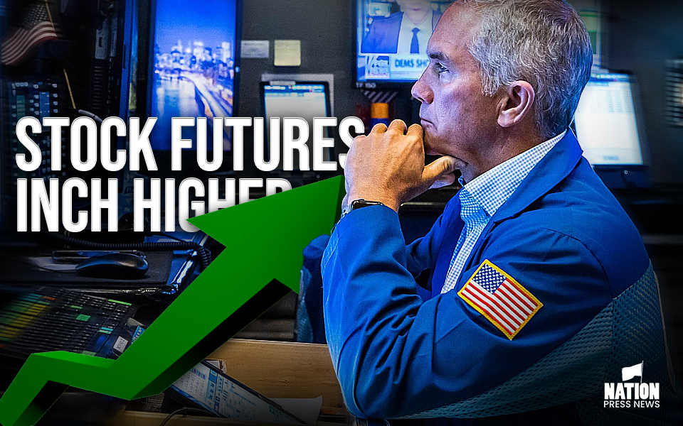 Stock futures inch higher following Monday’s relief rally