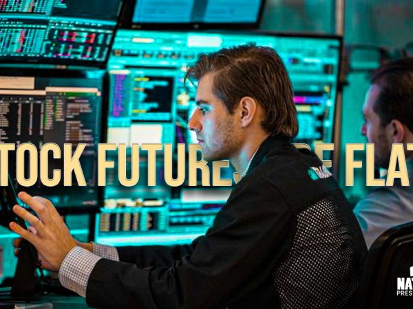 Stock futures are flat Thursday evening