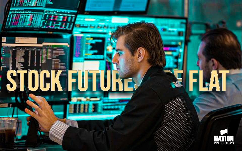 Stock futures are flat Thursday evening