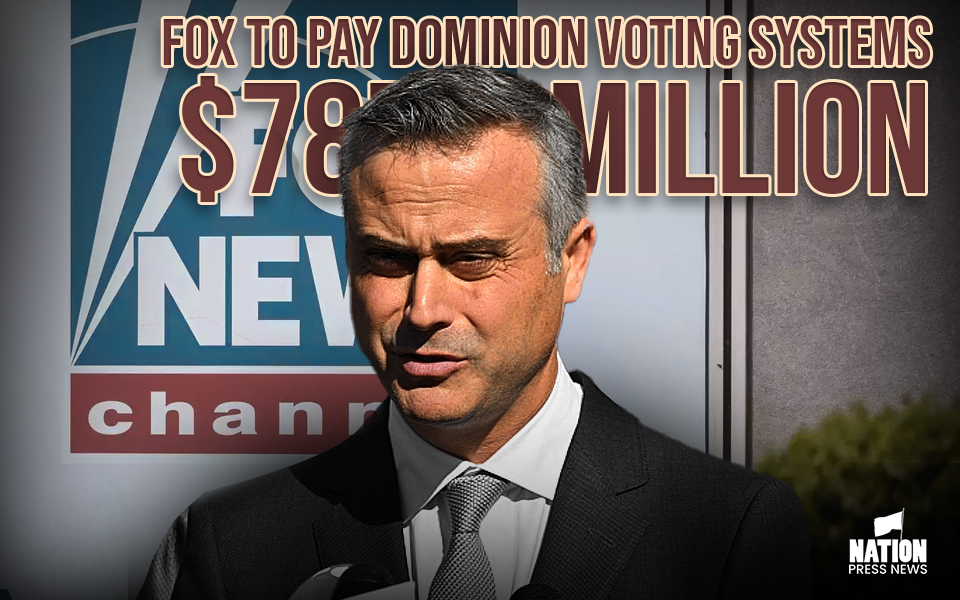 Fox to pay Dominion Voting Systems $787.5 million to settle election defamation lawsuit