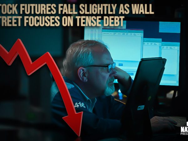 Stock futures fall slightly as Wall Street focuses on tense debt ceiling negotiations