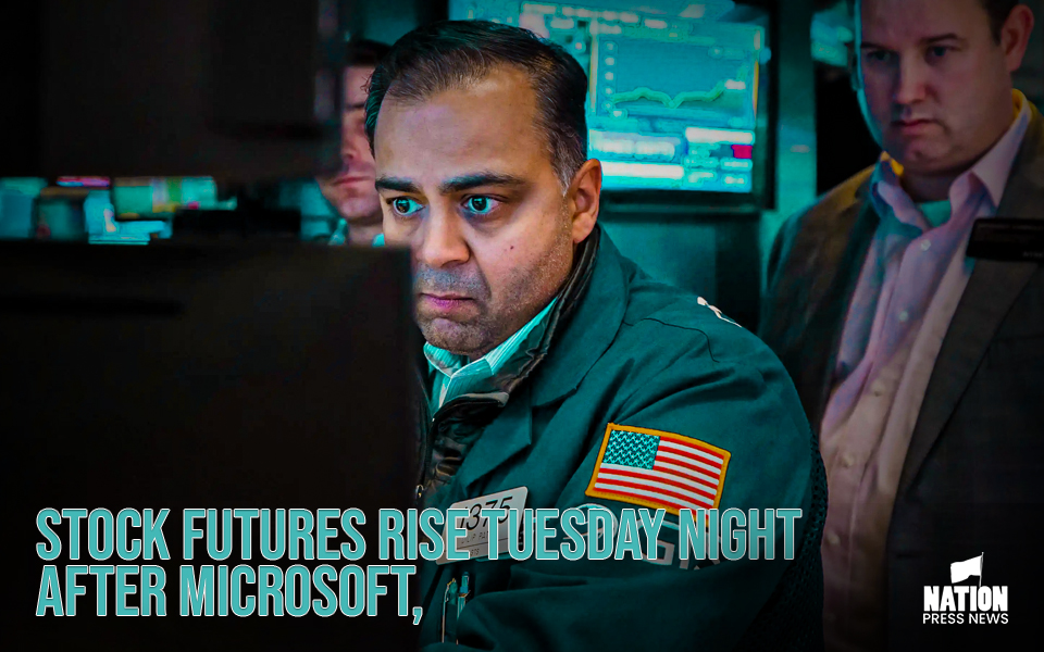 Stock futures rise Tuesday Night after microsoft, Alphabet post earnings beats