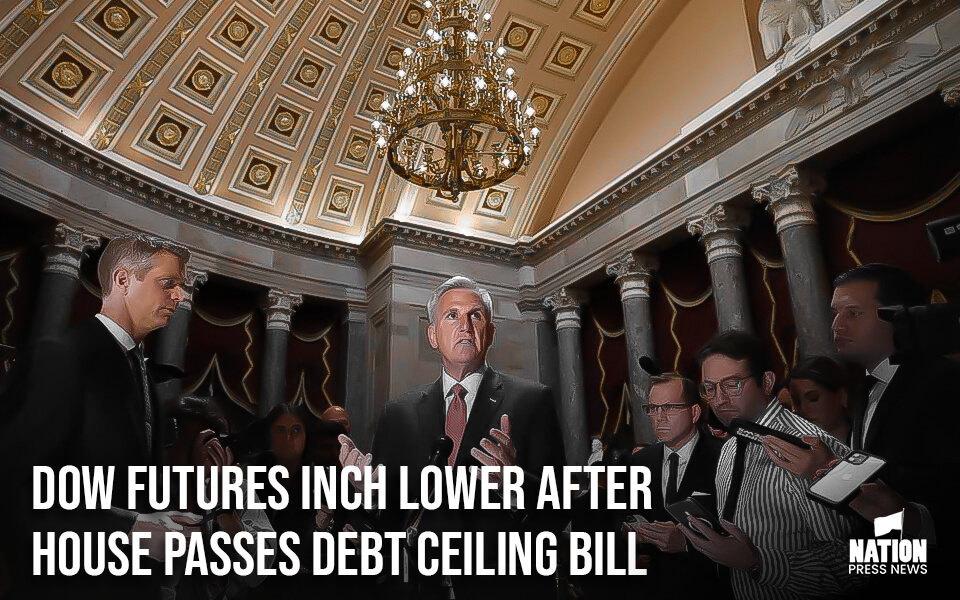Dow futures inch lower after House passes debt ceiling bill