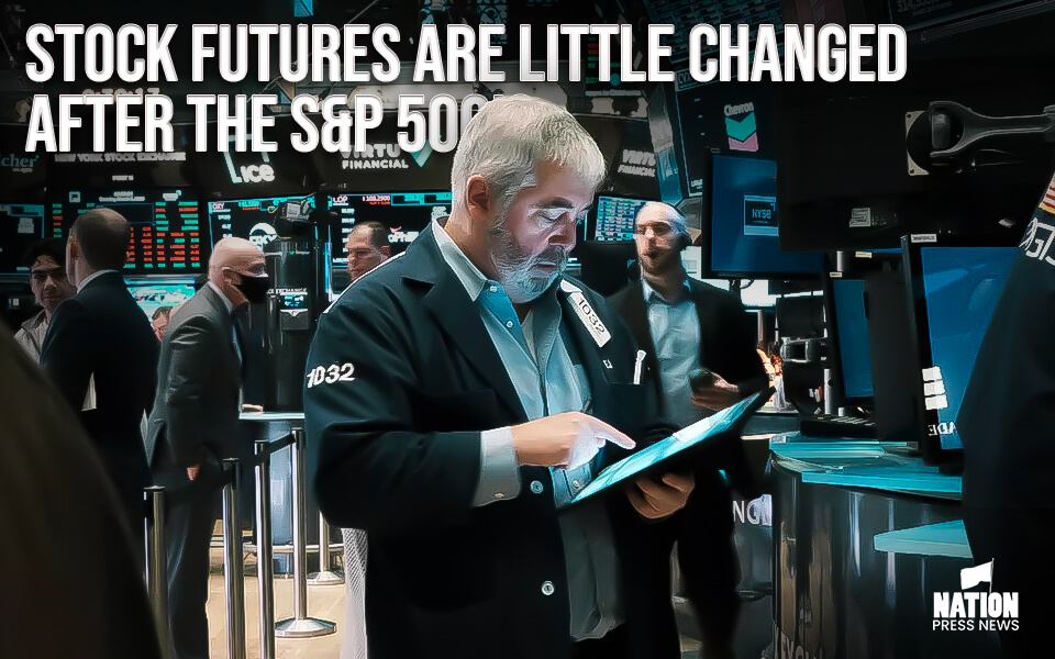 Stock futures are little changed after the S&P 500’s best week since March