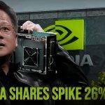 Nvidia shares spike 26% on a huge forecast beat driven by A.I. chip demand