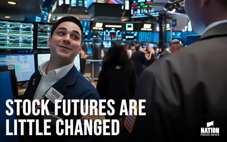 Stock futures are little changed ahead of final week of trading in June