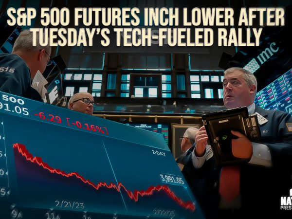 S&P 500 futures inch lower after Tuesday’s tech-fueled rally