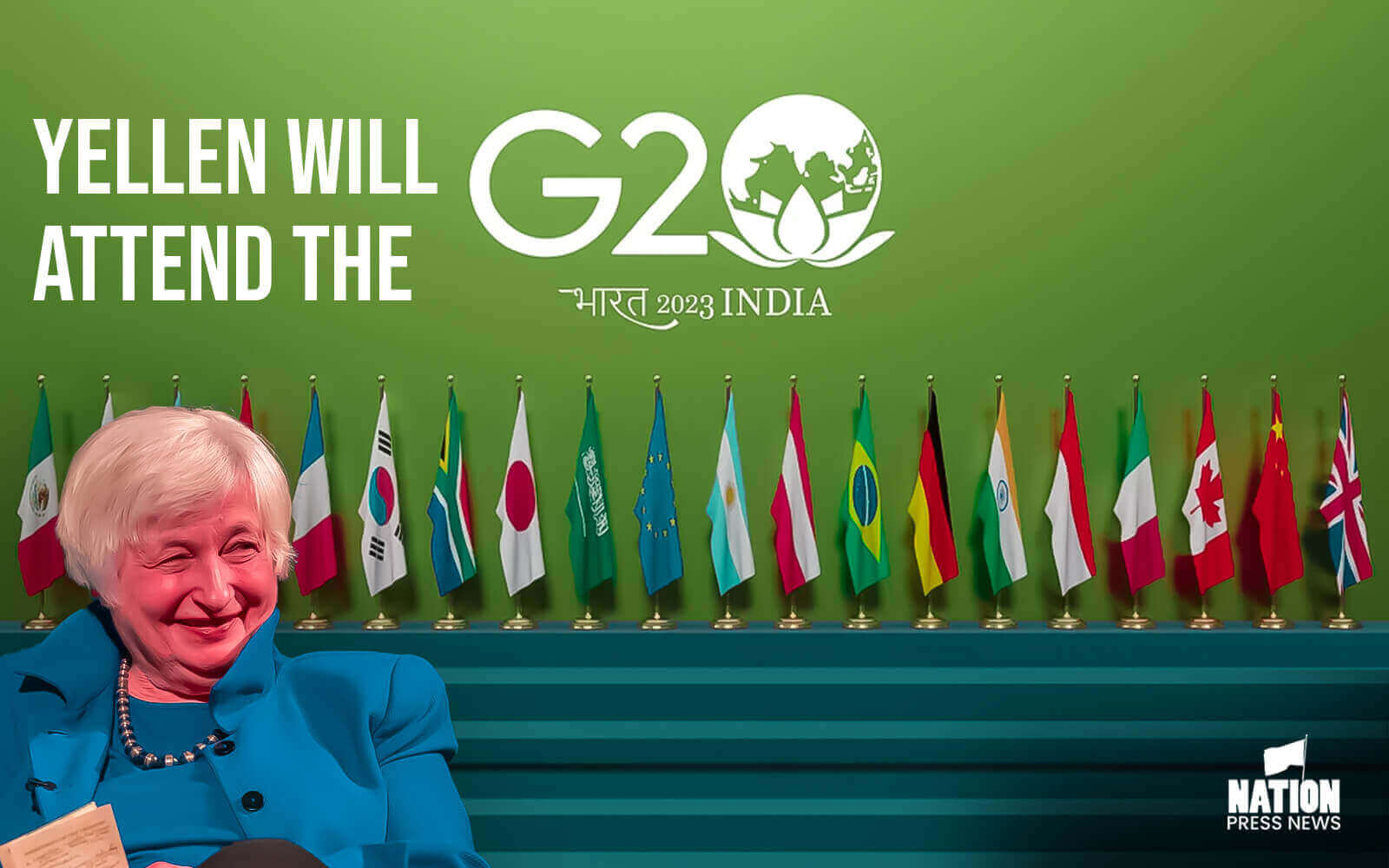 With a focus on the economy, the environment, and Ukraine, Yellen will attend the G20 conference in India.