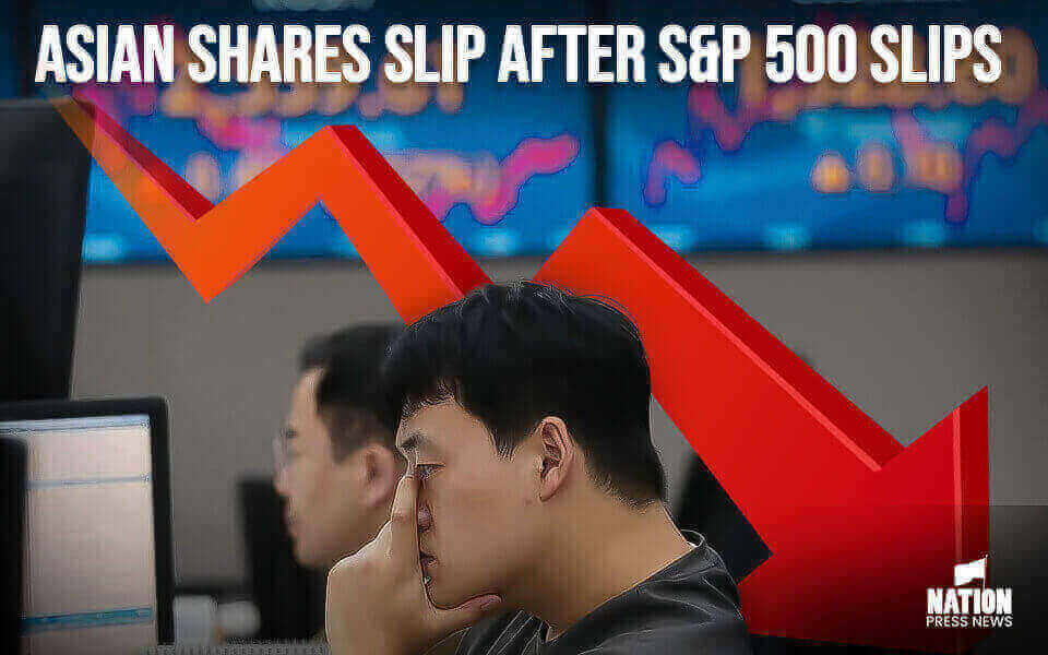 Stock market today: Asian shares slip after S&P 500 slips ahead of Fed interest rate decision