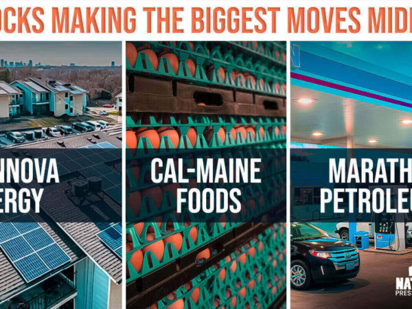 Stocks making the biggest moves midday: Sunnova Energy, Cal-Maine Foods, Marathon Petroleum