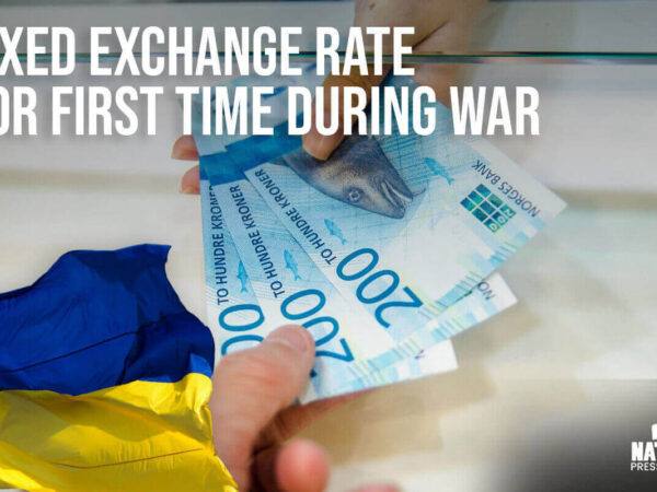 Ukraine eases fixed exchange rate for the first time during the war