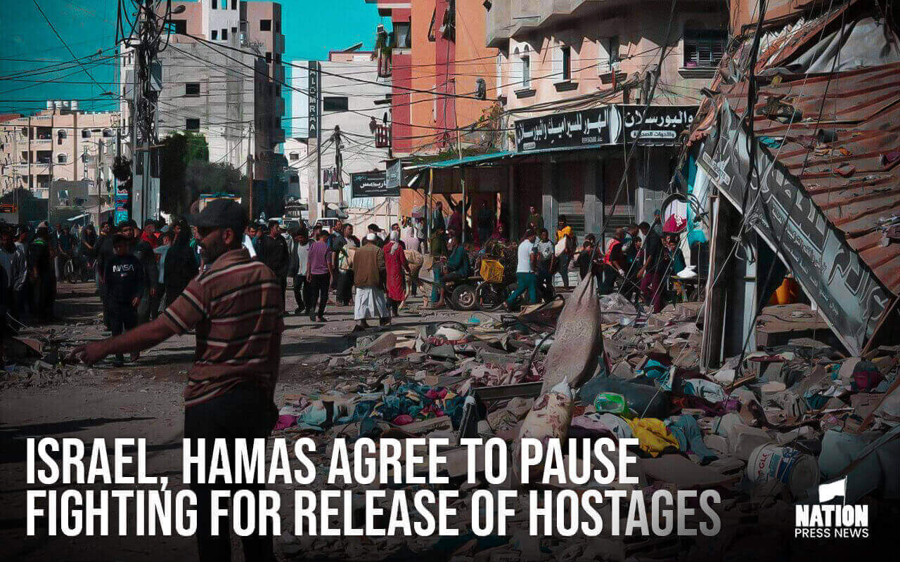 Israel, Hamas Agree To Pause Fighting for Release of Hostages