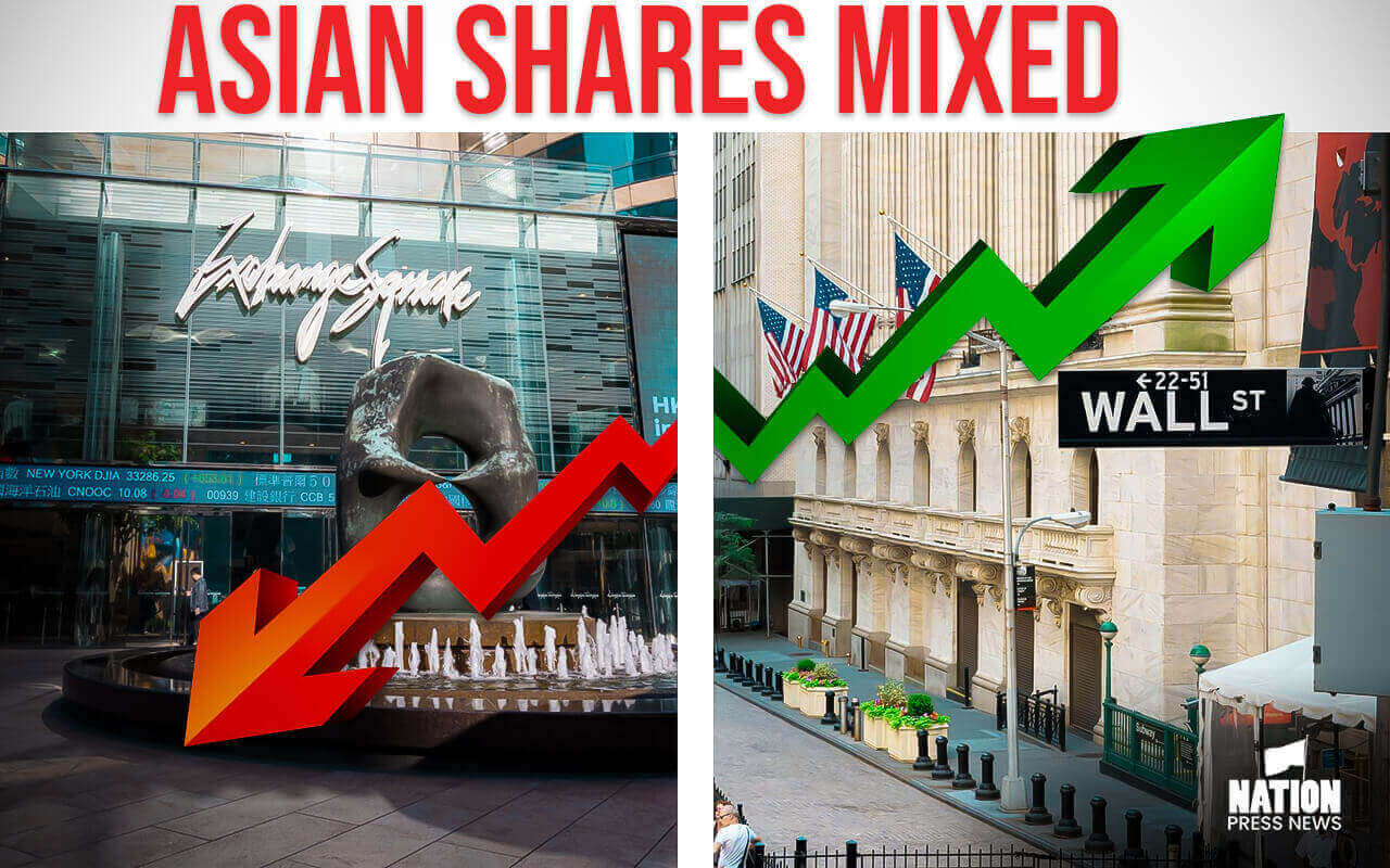 Stock market today: Asian shares mixed after Wall Street hits 2023 high