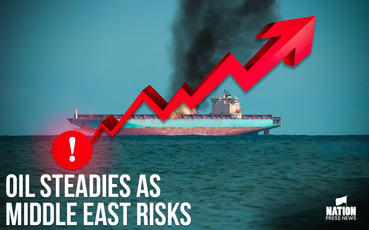 Oil Steadies as Middle East Risks Vie With Soft Fundamentals