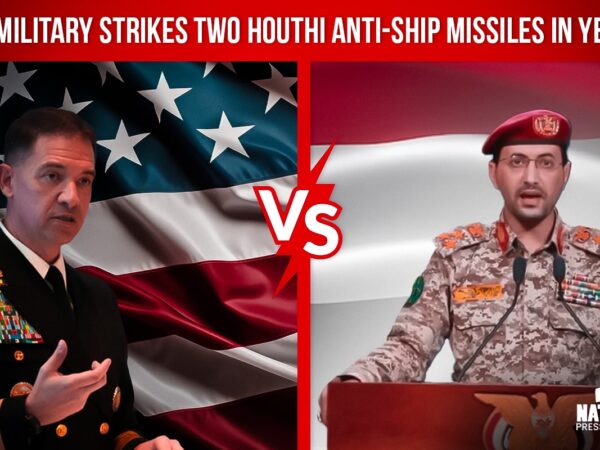 U.S. military strikes two Houthi anti-ship missiles in Yemen